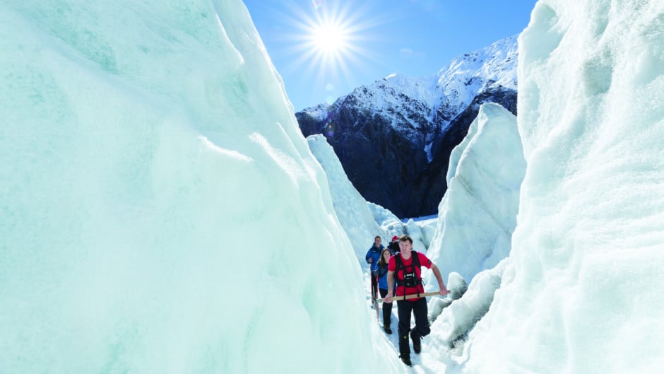 This is a fantastic introduction to an enthralling world of ice - a world famous hike!